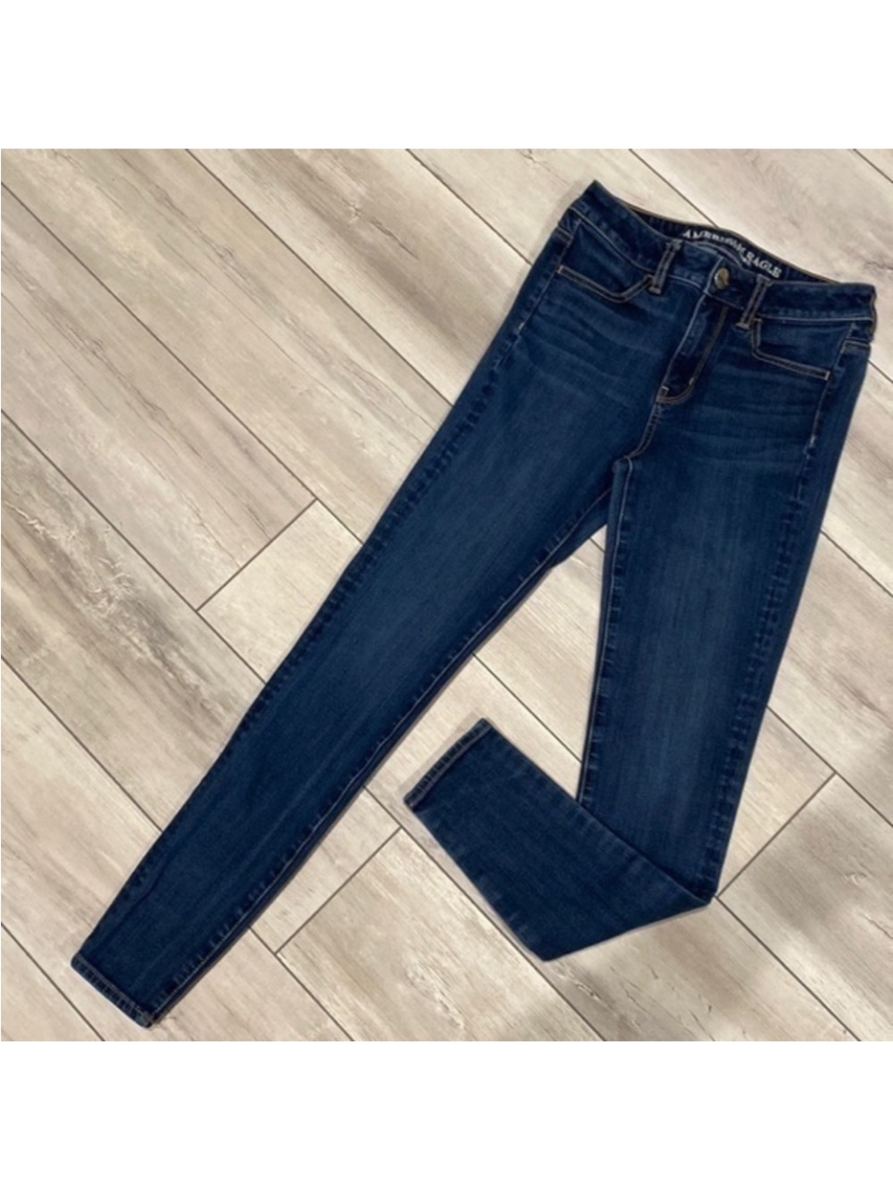 American Eagle Outfitters Dark Blue Skinny Jeggings